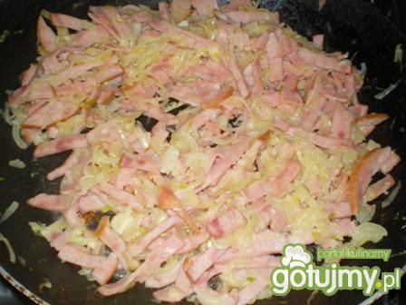 Nadzienie szynkowo-cebulowe