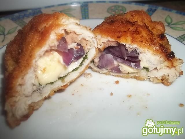 Nadziewane kieszonki schabowe Nadziewane kieszonki schabowe