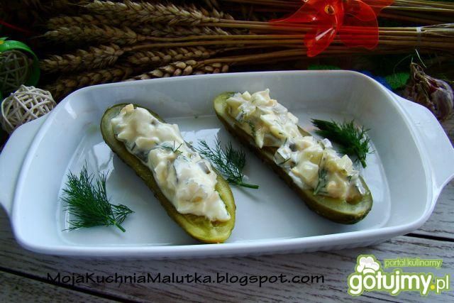 Nadziewane kiszone ogórki  Nadziewane kiszone ogórki