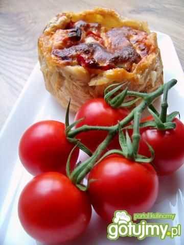 Nadziewane miseczki francuskie