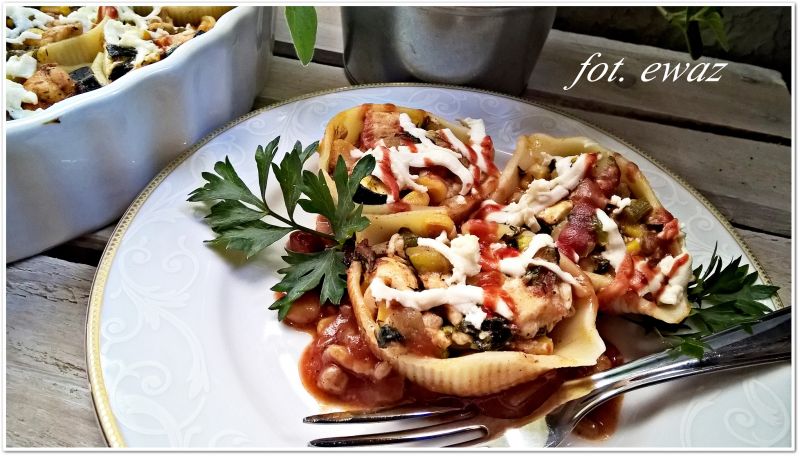 Nadziewane muszle makaronowe