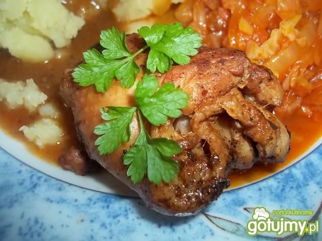 Nadziewane pałki z kurczaka Nadziewane pałki z kurczaka