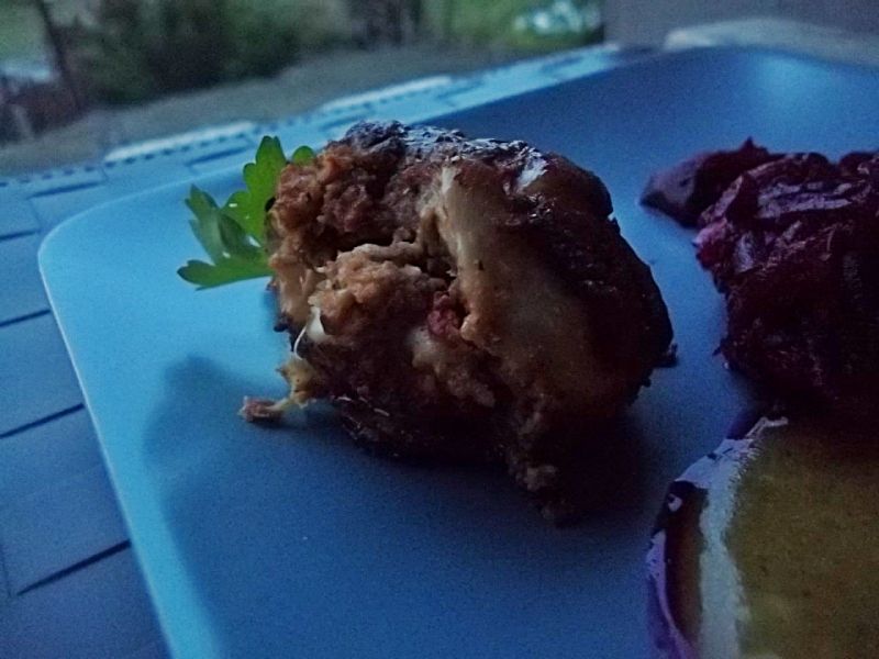 Nadziewane pałki z kurczaka