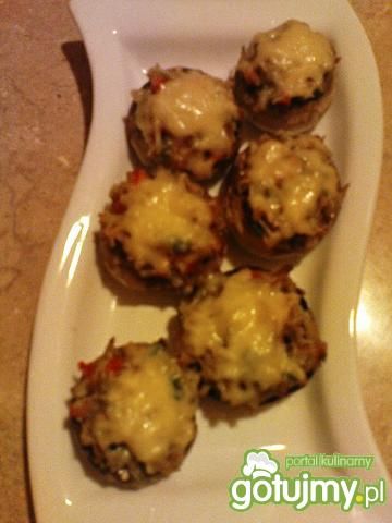 Nadziewane pieczarki wg motorek