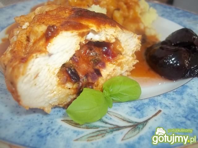 Nadziewane piersi z kurczaka Nadziewane piersi z kurczaka