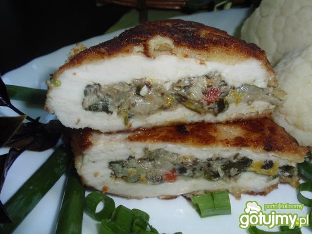Nadziewany filet z kurczaka 3