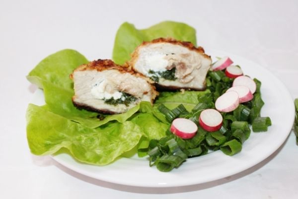 Nadziewany schab –mini rolada