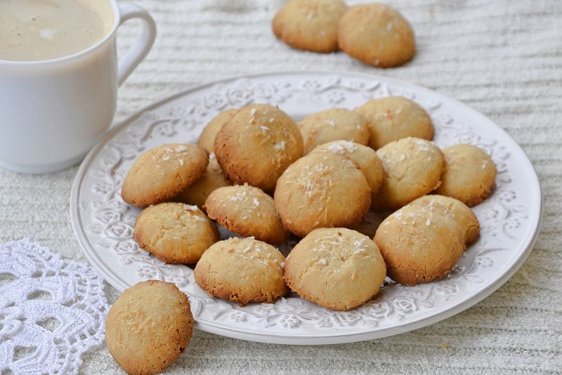 Najlepsze ciastka kokosowe Najlepsze ciastka kokosowe