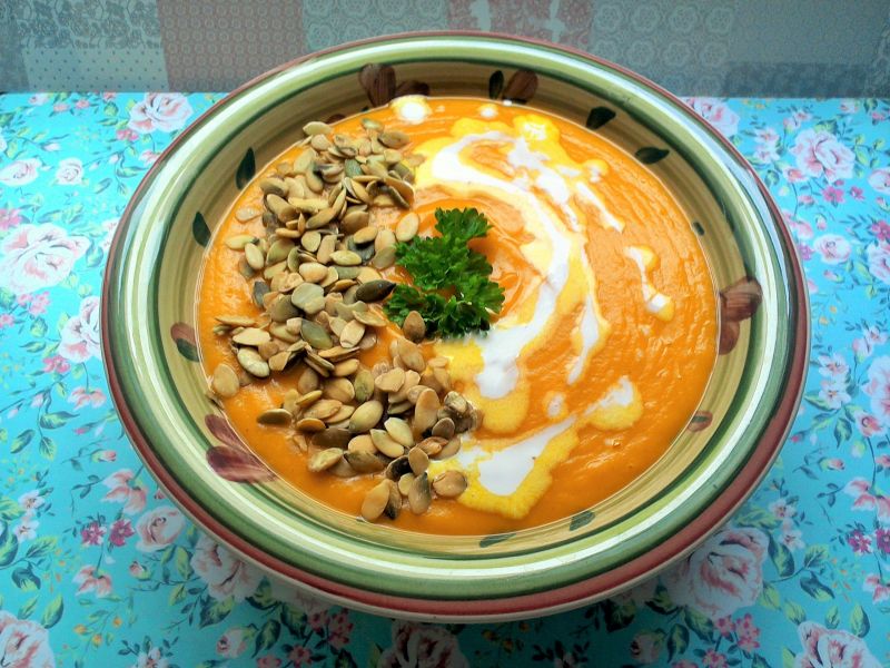 Najprostsza zupa krem z dyni  Najprostsza zupa krem z dyni