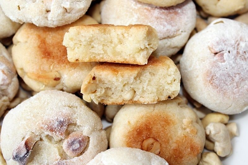 Najprostsze ciastka z olejem (i nerkowcami) Najprostsze ciastka z olejem (i nerkowcami)