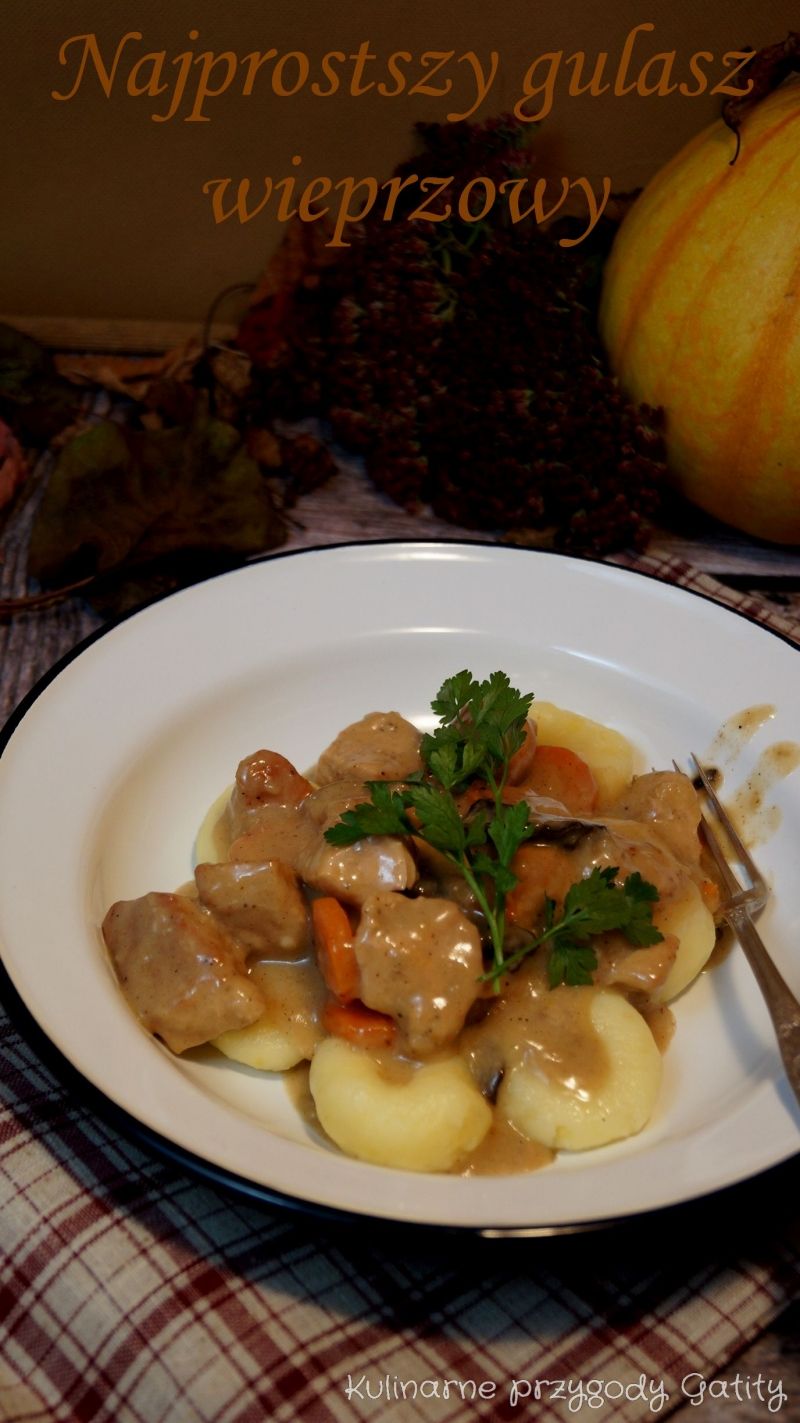 Najprostszy gulasz wieprzowy