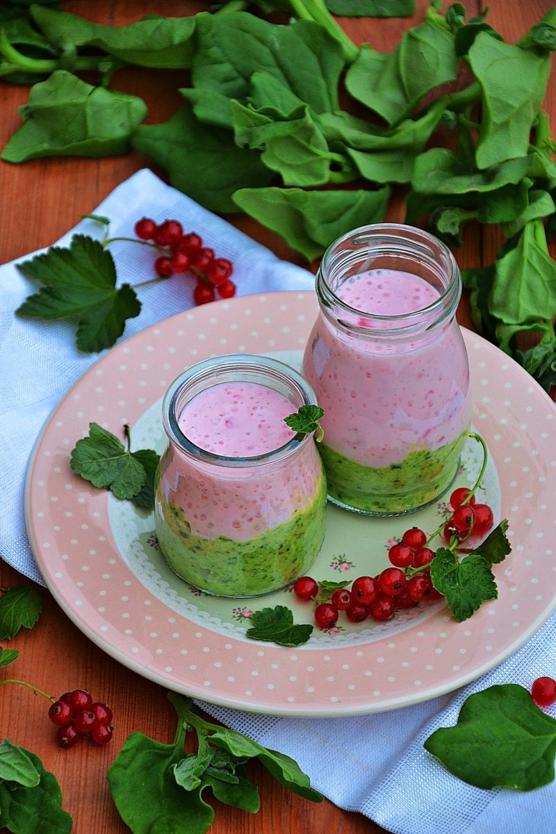 Najzdrowszy dwukolorowy deser