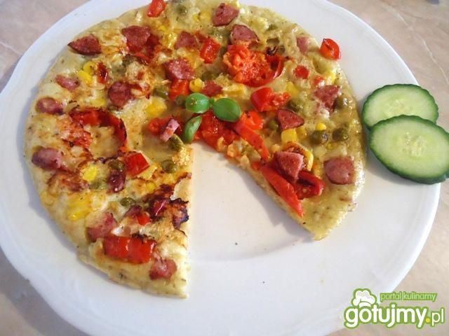 Naleśnik jak pizza (z patelni) Naleśnik jak pizza (z patelni)