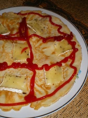 Naleśnik z serem Brie Naleśnik z serem Brie