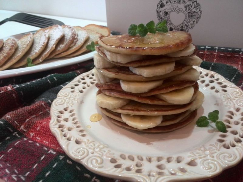 Naleśniki bananowe na mleku kokosowym Naleśniki bananowe na mleku kokosowym