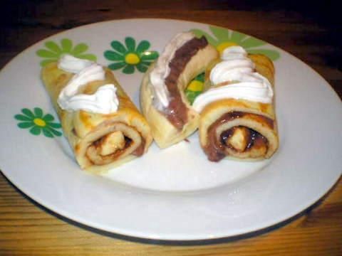 Naleśniki + budyń + banan = Sama Słodycz