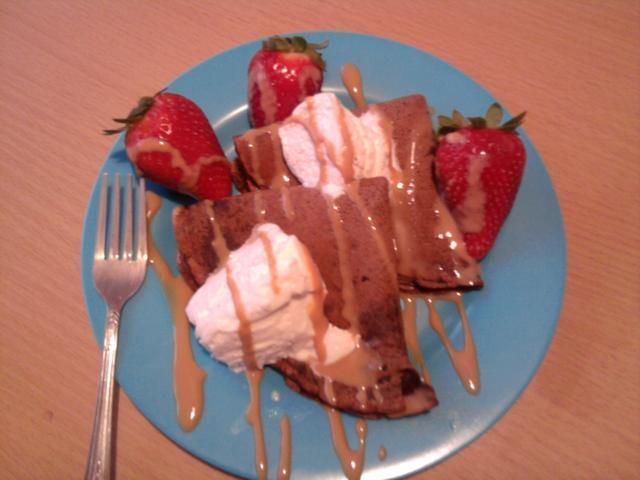 Naleśniki czekoladowe Naleśniki czekoladowe