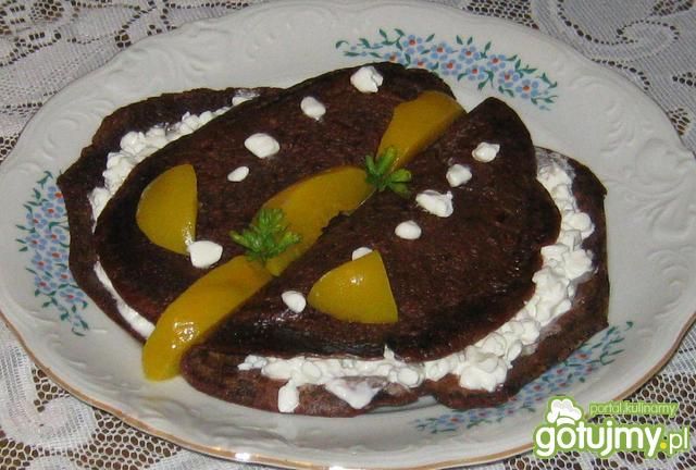 Nalesniki czekoladowe. Nalesniki czekoladowe.