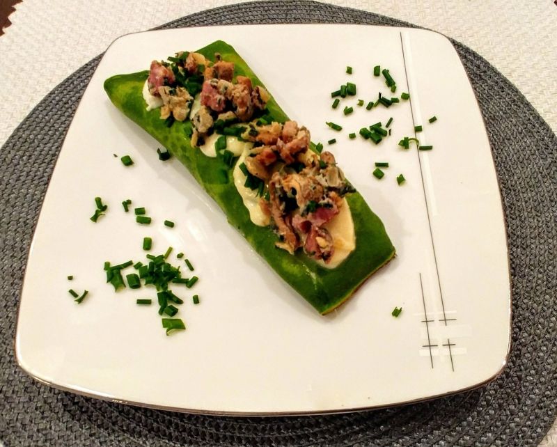 Naleśniki "kurkowy las"