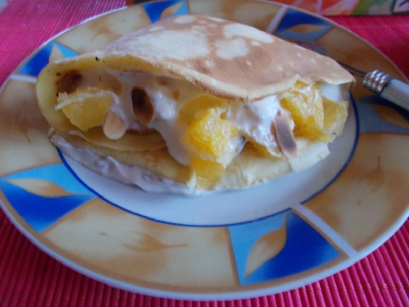 Naleśniki na soku pomarańczowym Naleśniki na soku pomarańczowym