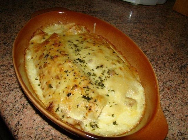 Naleśniki pod gorgonzolą