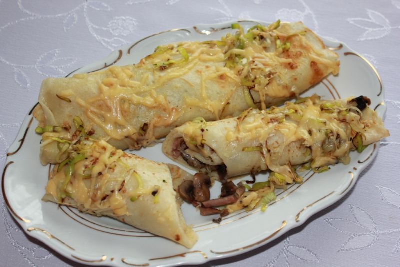 Naleśniki pod porami 