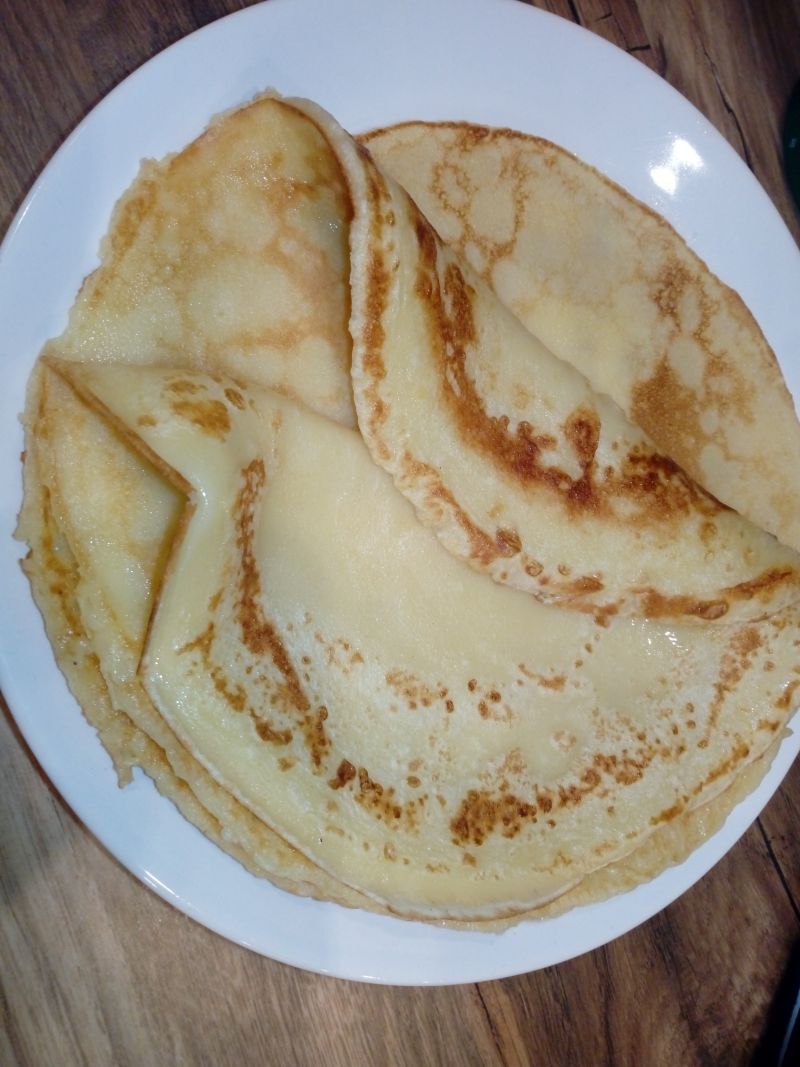 Naleśniki śmietankowo-kokosowe Naleśniki śmietankowo-kokosowe