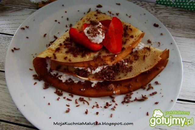 Naleśniki straciatella  Naleśniki straciatella