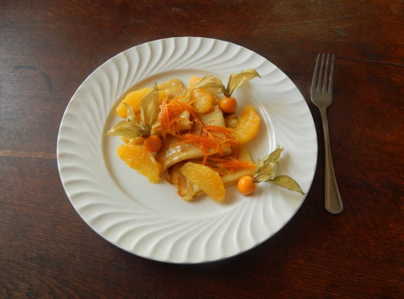 Naleśniki suzette Naleśniki suzette