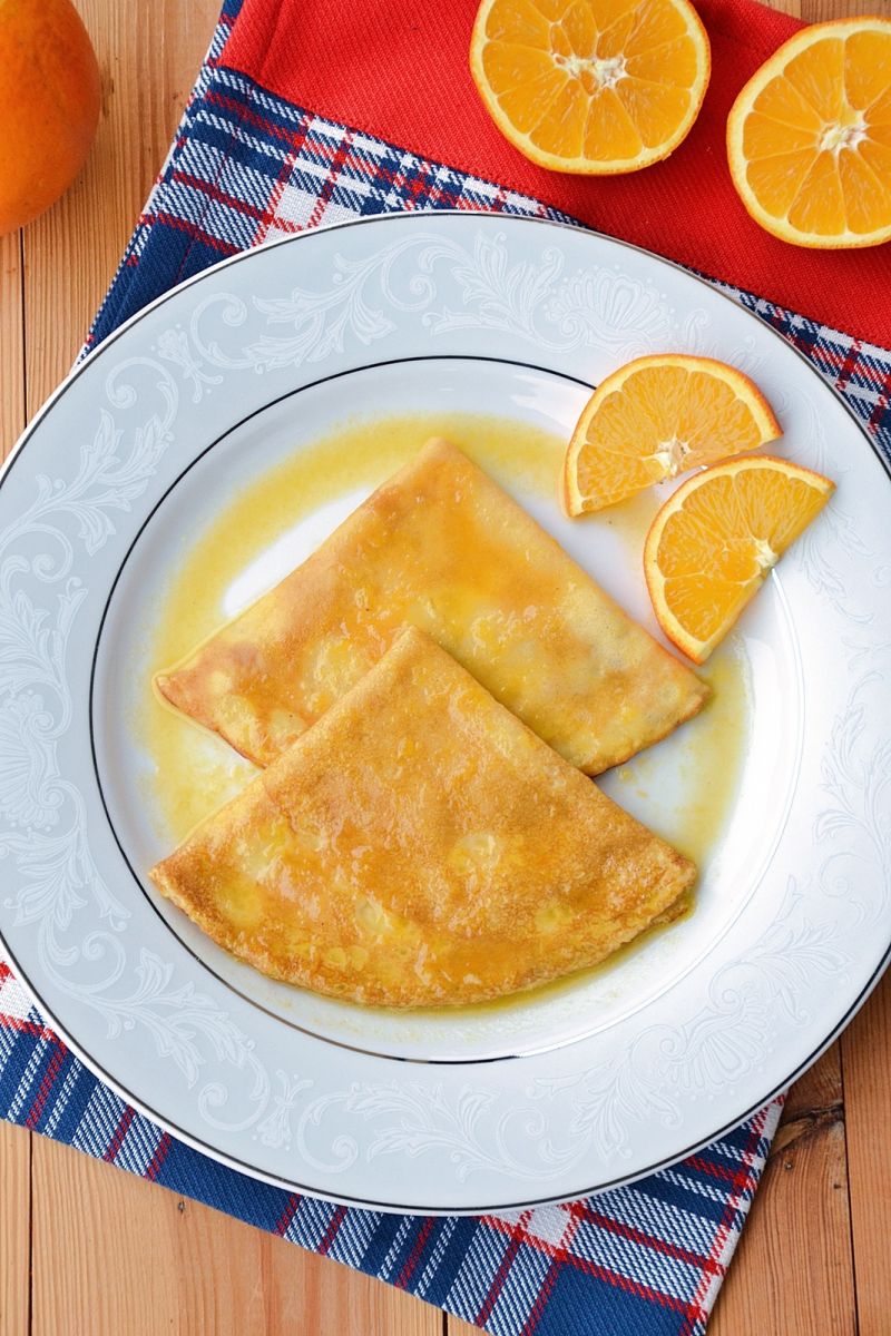 Naleśniki Suzette  Naleśniki Suzette