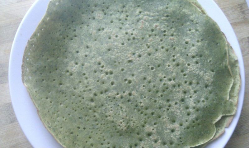 Naleśniki szpinakowe Naleśniki szpinakowe