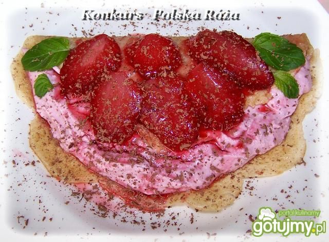 Naleśniki truskawkowe Naleśniki truskawkowe