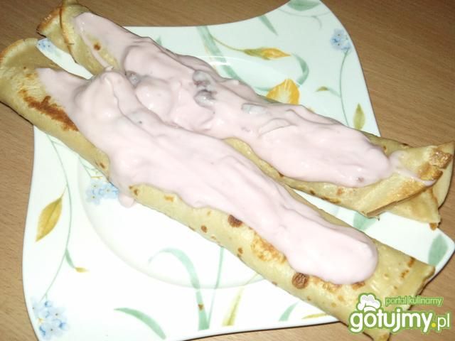 Naleśniki z bananami Naleśniki z bananami