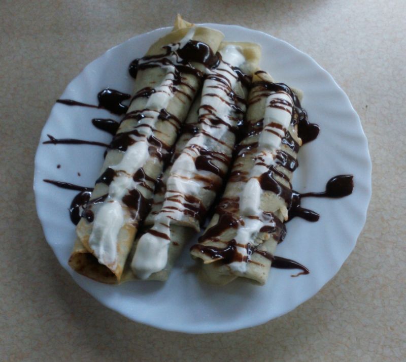 Naleśniki z bananami