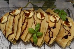 Naleśniki z bananami Naleśniki z bananami
