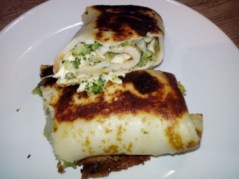 Naleśniki z brokułami i serem Naleśniki z brokułami i serem