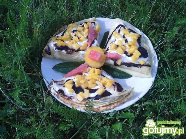 Naleśniki z brzoskwiniami 5 Naleśniki z brzoskwiniami 5