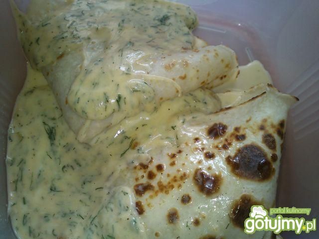 Naleśniki z cukinią od Hamrocyka.