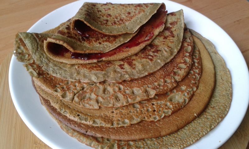 Naleśniki z dyniowej mąki