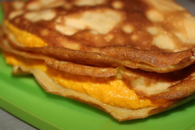 Naleśniki z dyniowym farszem