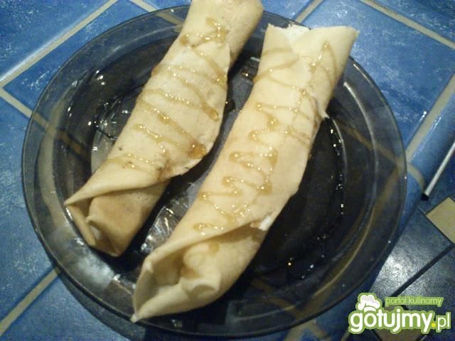 Naleśniki z dżemem i miodem Naleśniki z dżemem i miodem