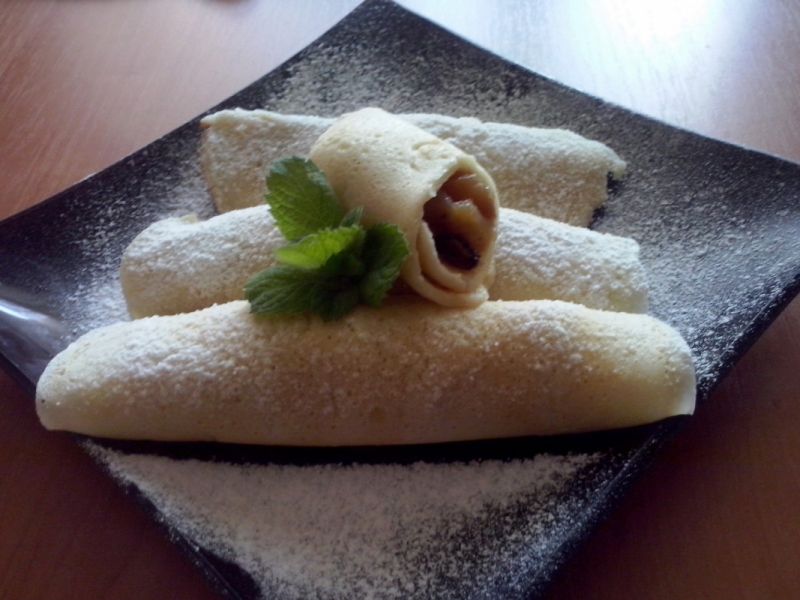 Naleśniki z farszem jabłkowym Naleśniki z farszem jabłkowym