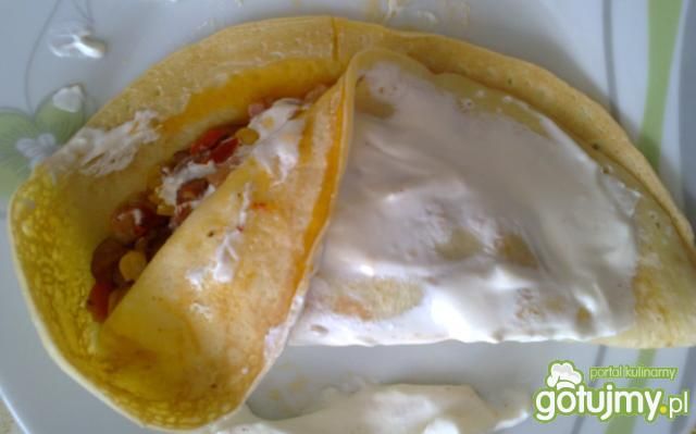 Naleśniki z farszem własna kompozycja