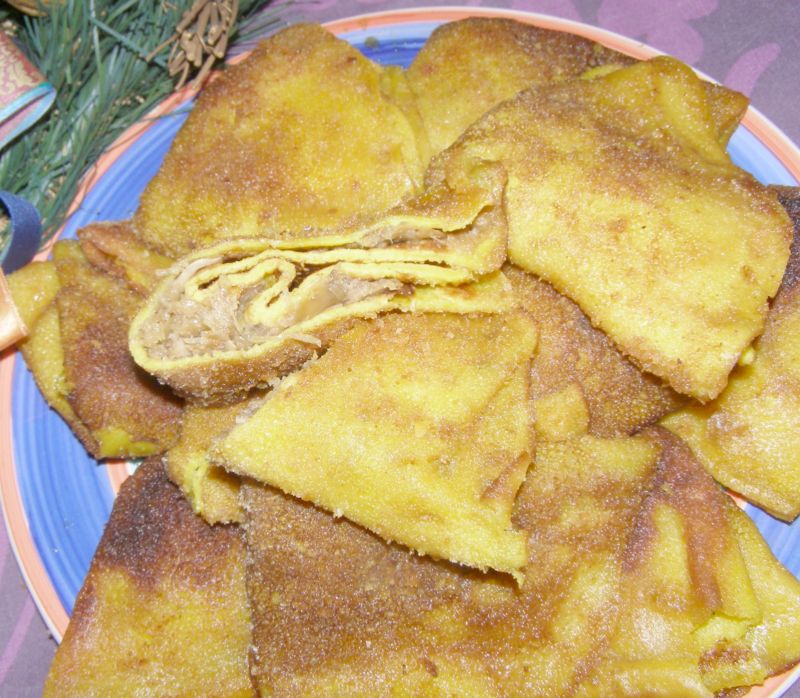 Naleśniki z farszem z kapusty i pieczarek Naleśniki z farszem z kapusty i pieczarek