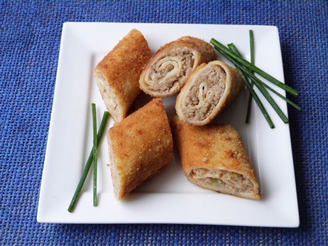 Naleśniki z gotowanym mięsem Naleśniki z gotowanym mięsem