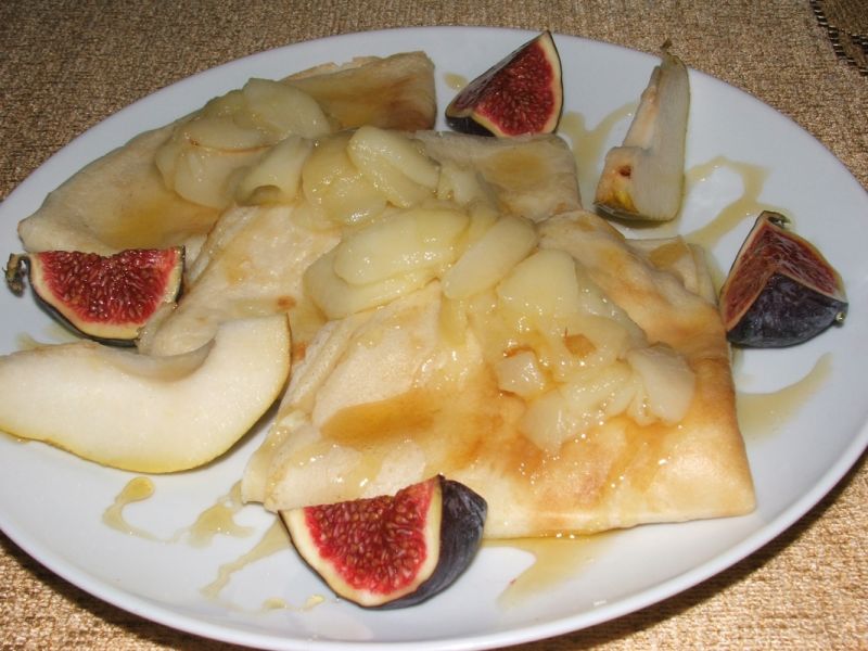 Naleśniki z gruszką