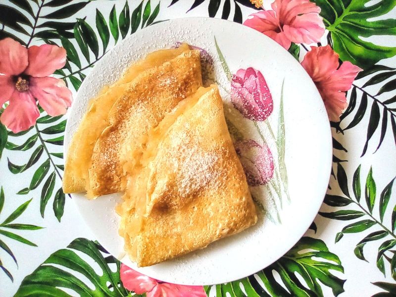 Naleśniki z jabłkami Naleśniki z jabłkami