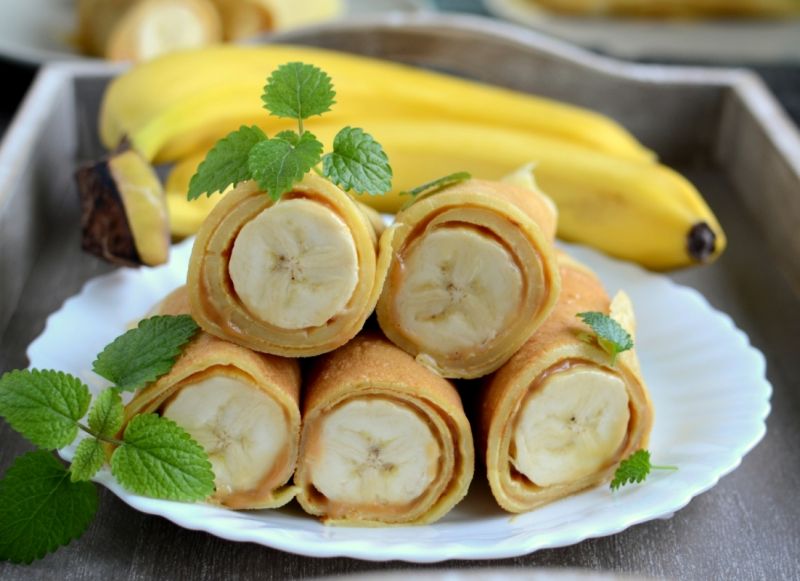 Naleśniki z kajmakiem i bananami a'la banoffee