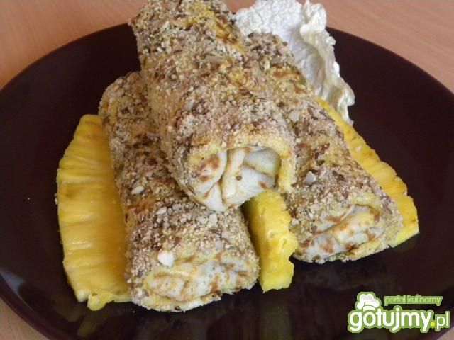 Naleśniki z kapustą i grzybami Naleśniki z kapustą i grzybami