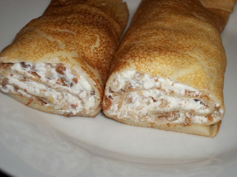 Naleśniki z kaszą i twarogiem wg Zub3r'a